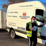 Hgv  7.5 tonne C1 + E test pass with Jade needed to take more horses
